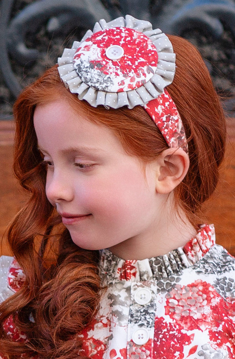 Red Head Band