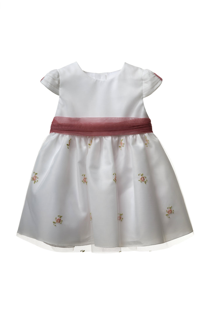 White and Pink Dress