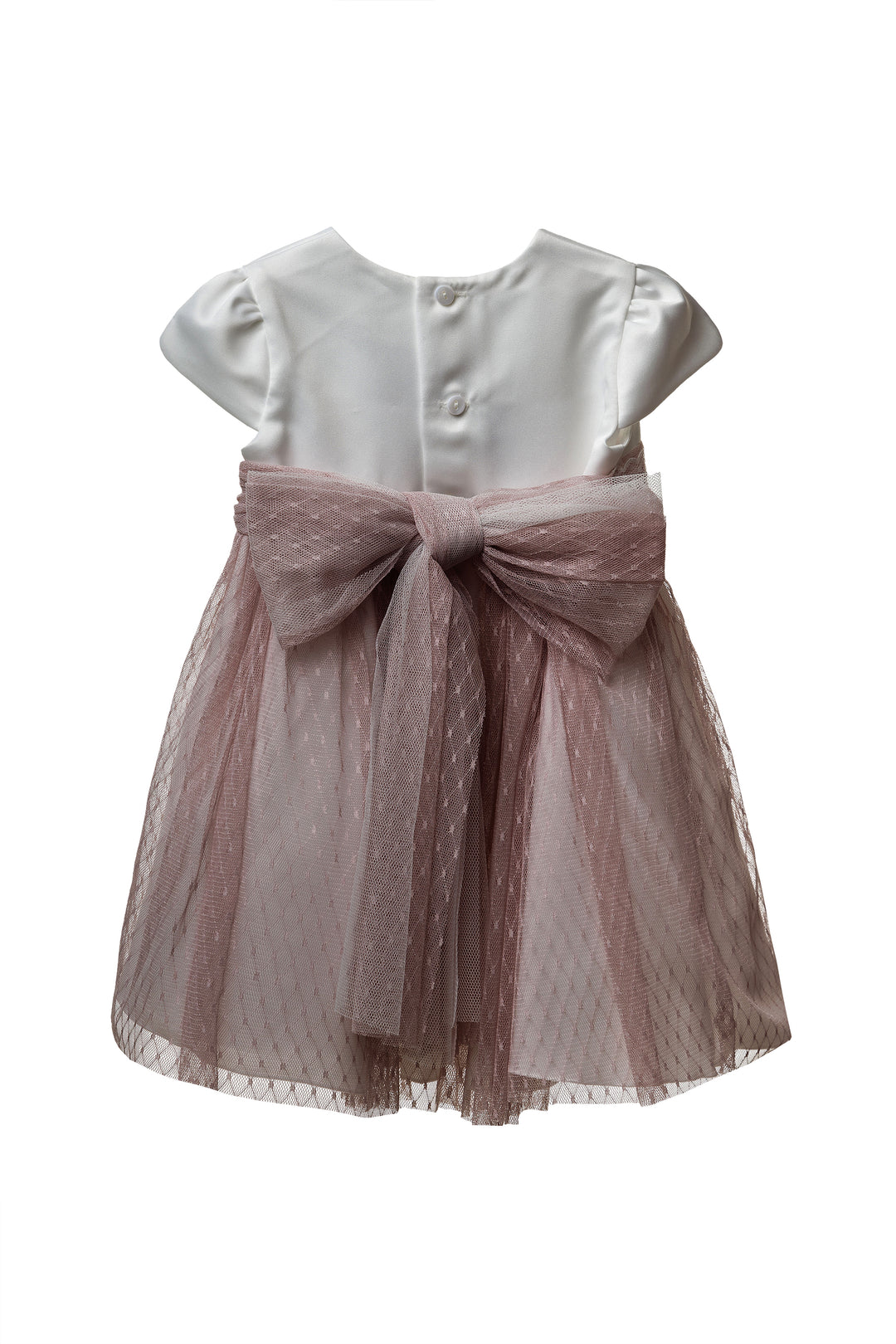 Pink and white Dress