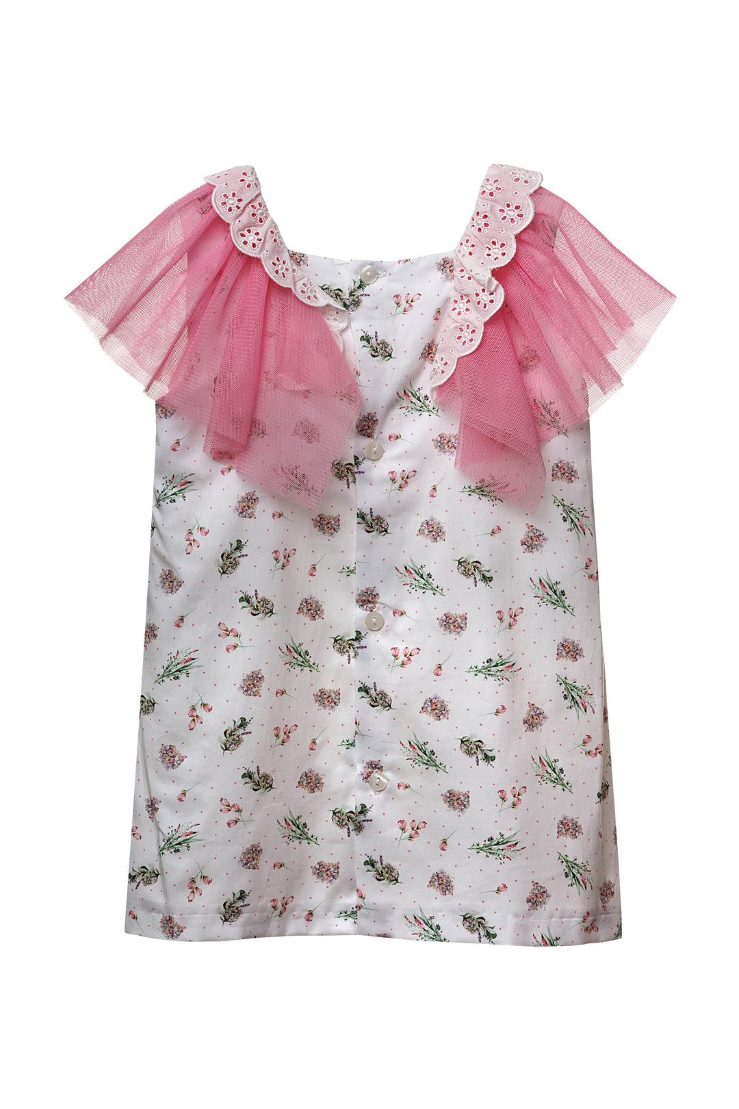 White And Pink Dress