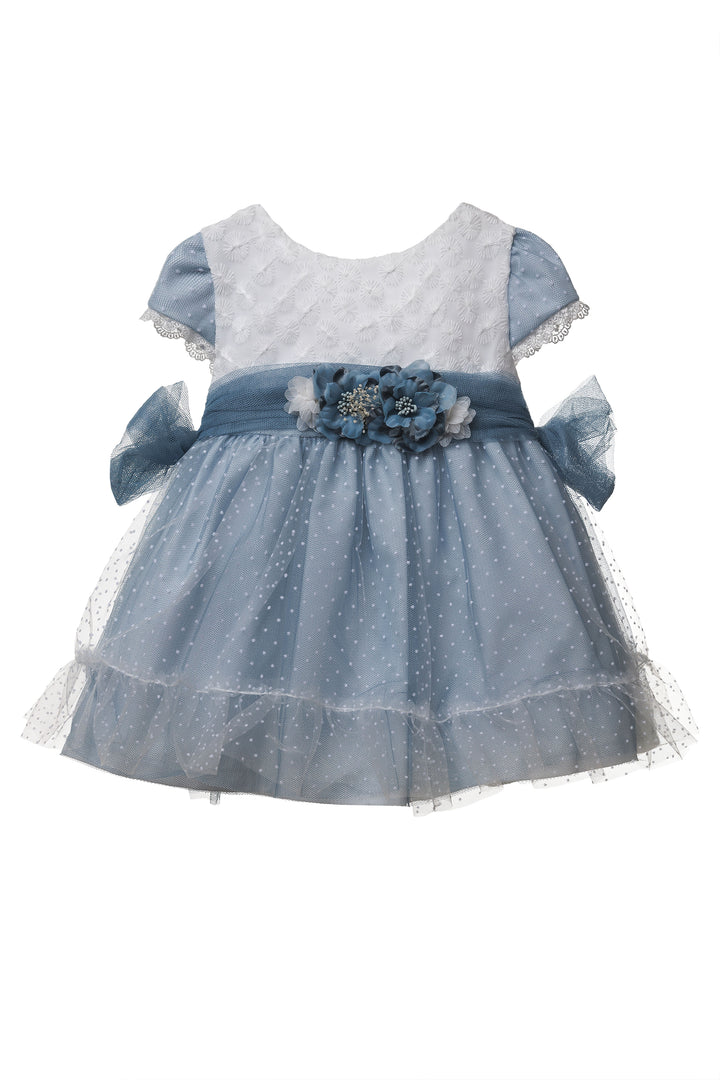 White and Blue Dress