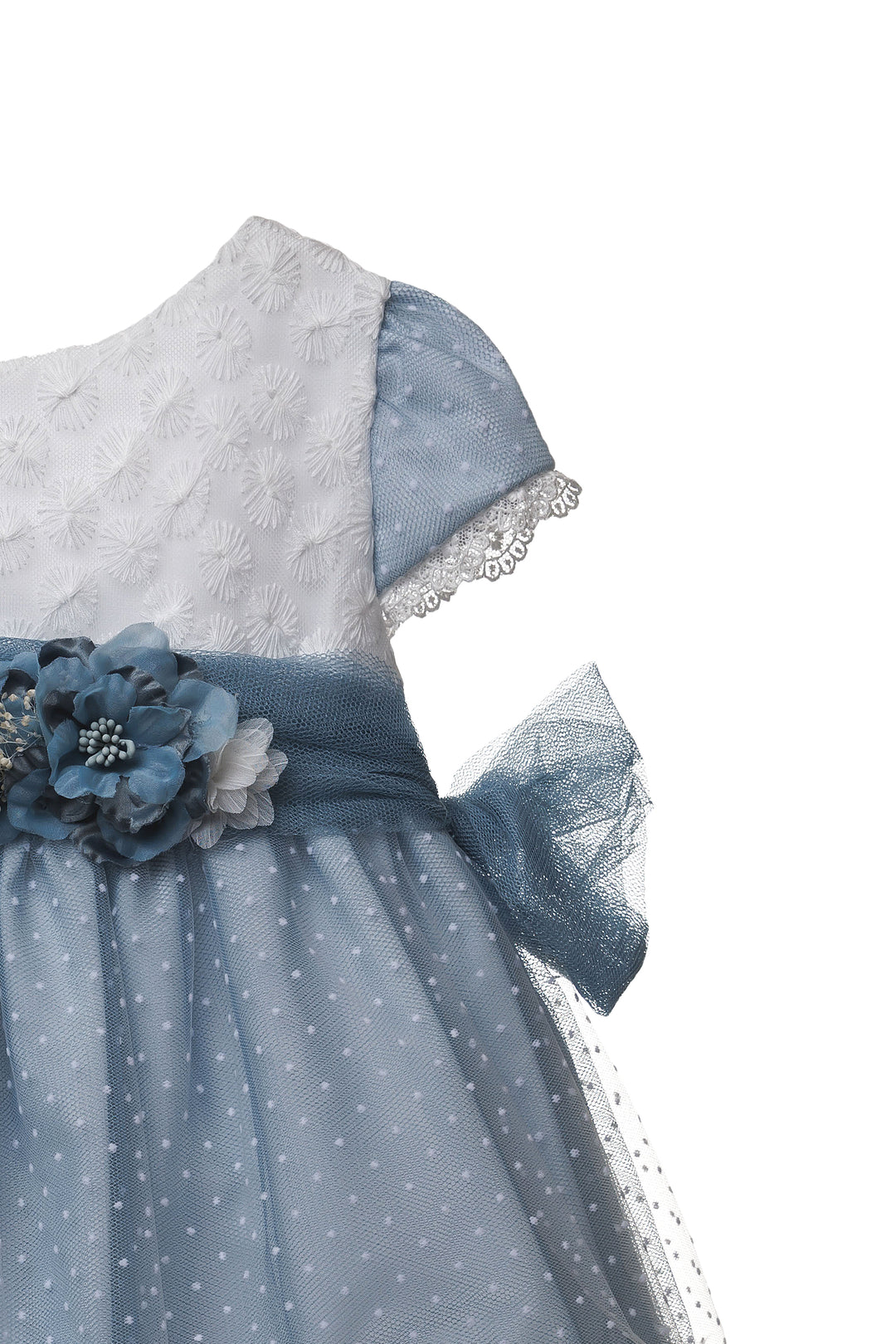 White and Blue Dress