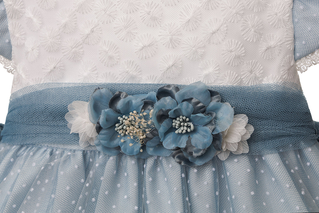 White and Blue Dress