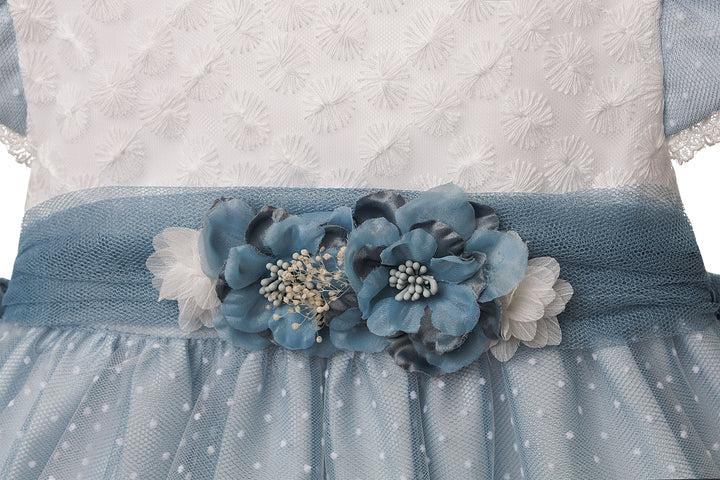 White and Blue Dress