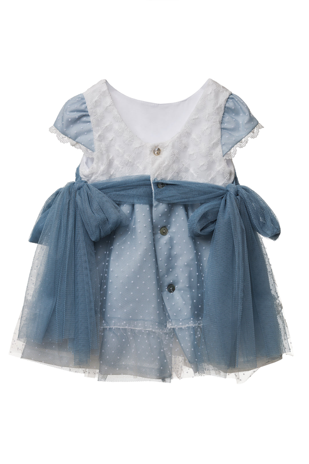 White and Blue Dress