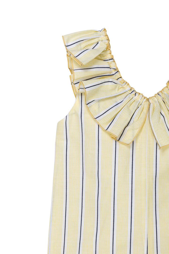 striped Yellow Overall