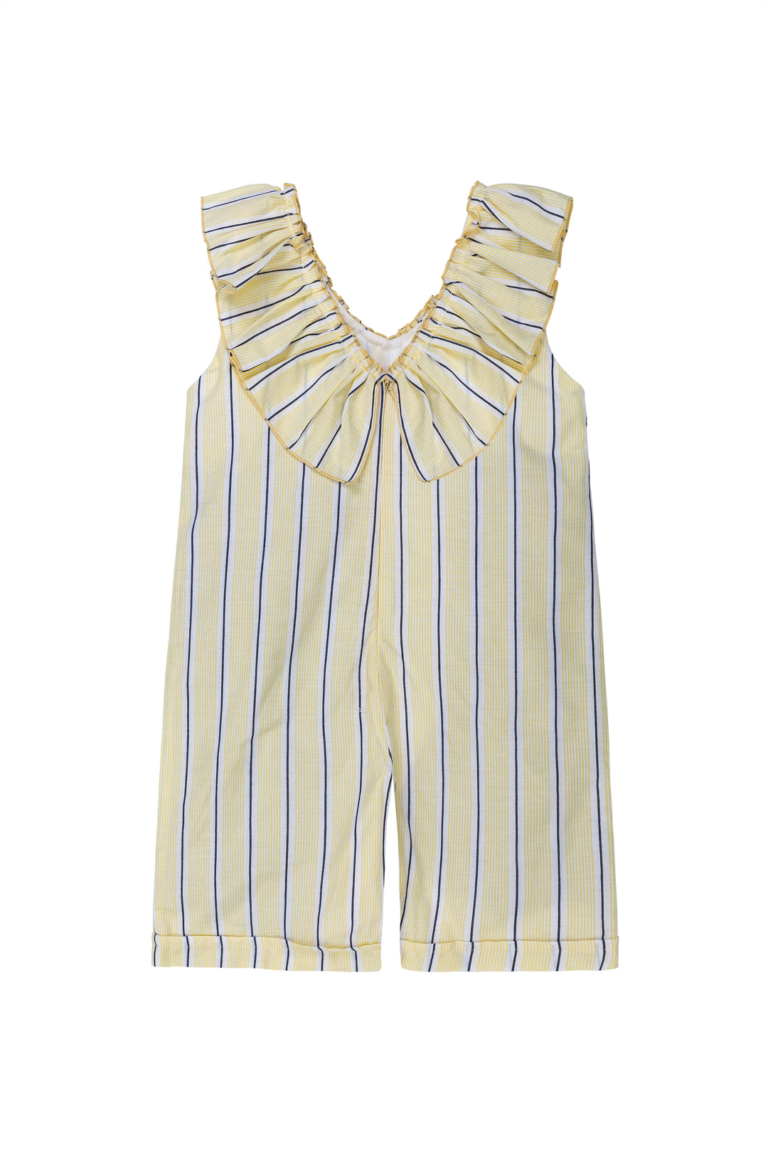 striped Yellow Overall