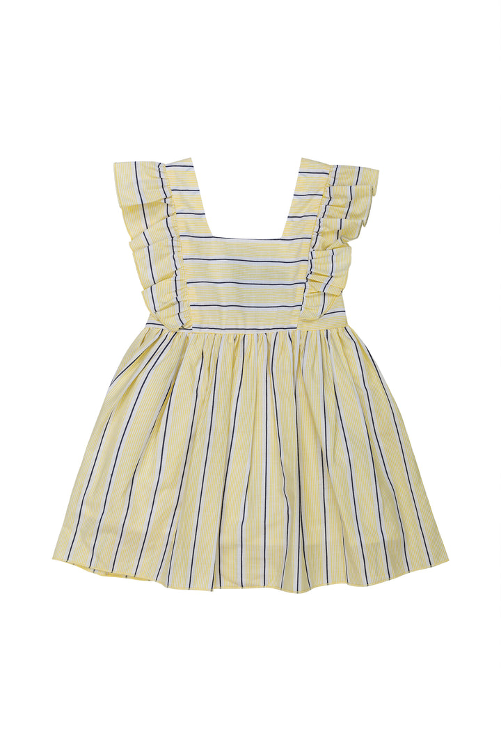 Striped Yellow Dress