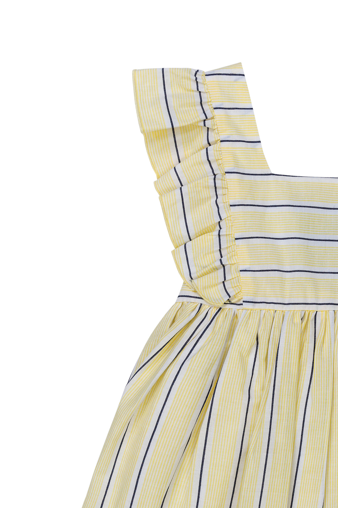 Striped Yellow Dress