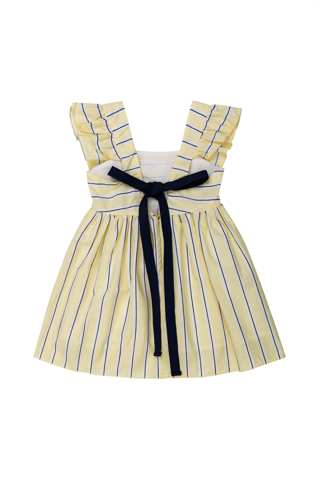 Striped Yellow Dress