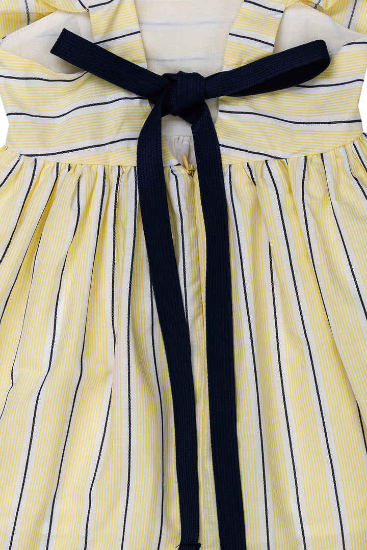 Striped Yellow Dress