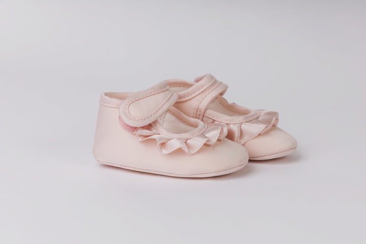 Pink Ruffle Shoes