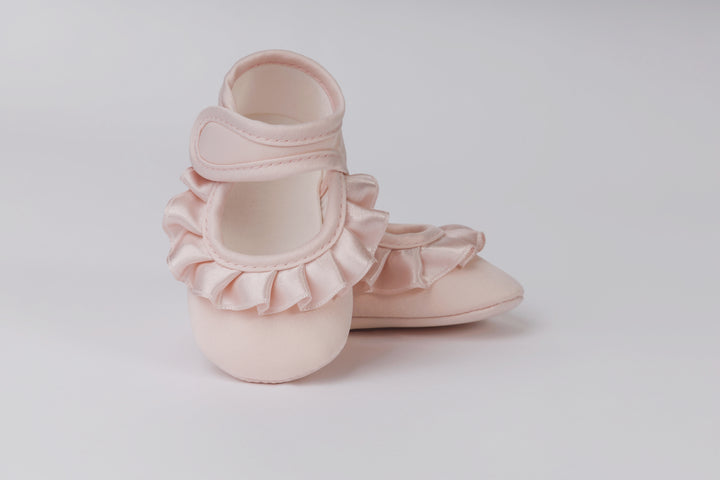 Pink Ruffle Shoes