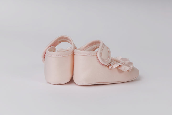 Pink Ruffle Shoes