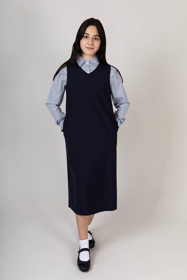 Navy Blue Uniform - Midi