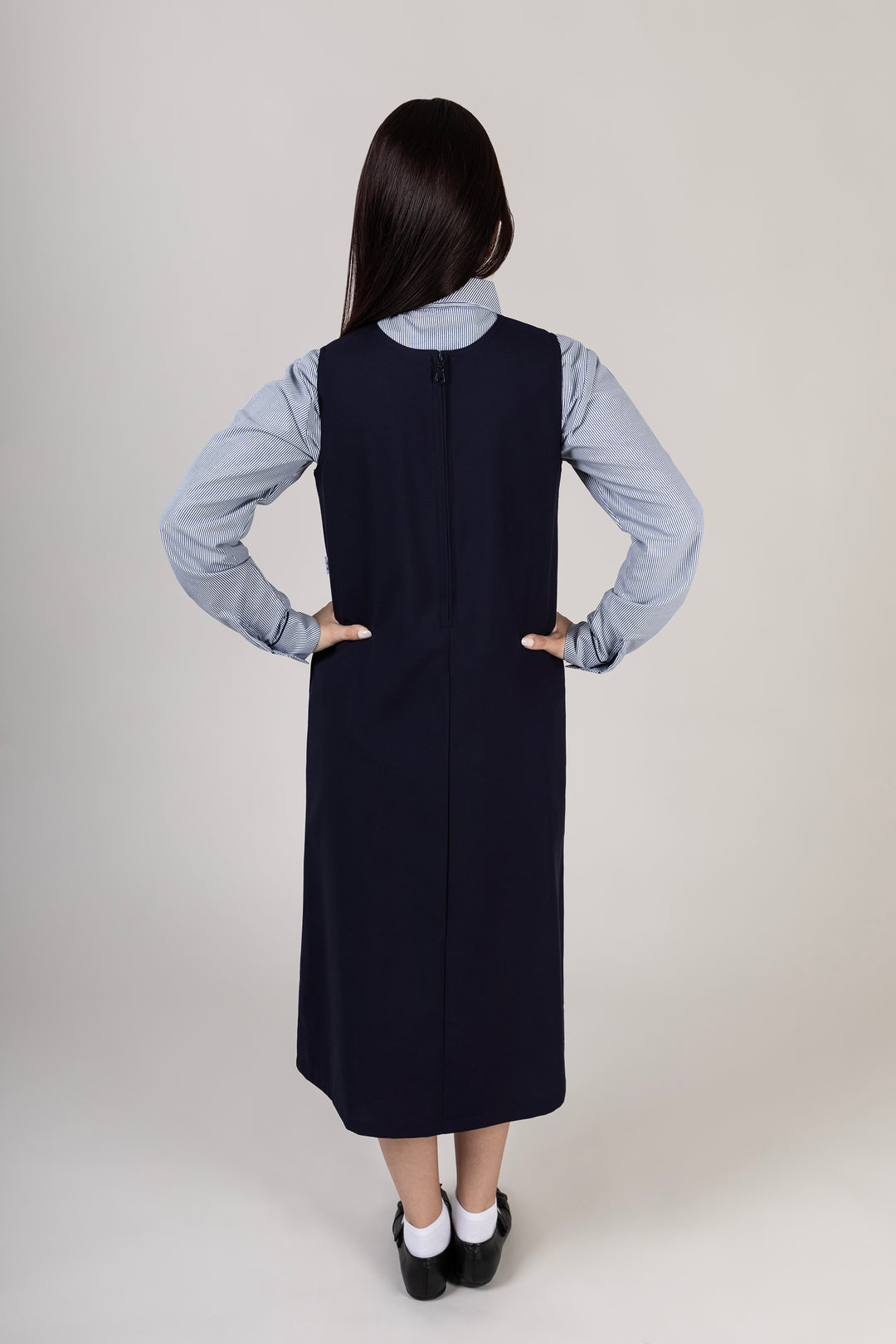 Navy Blue Uniform - Midi
