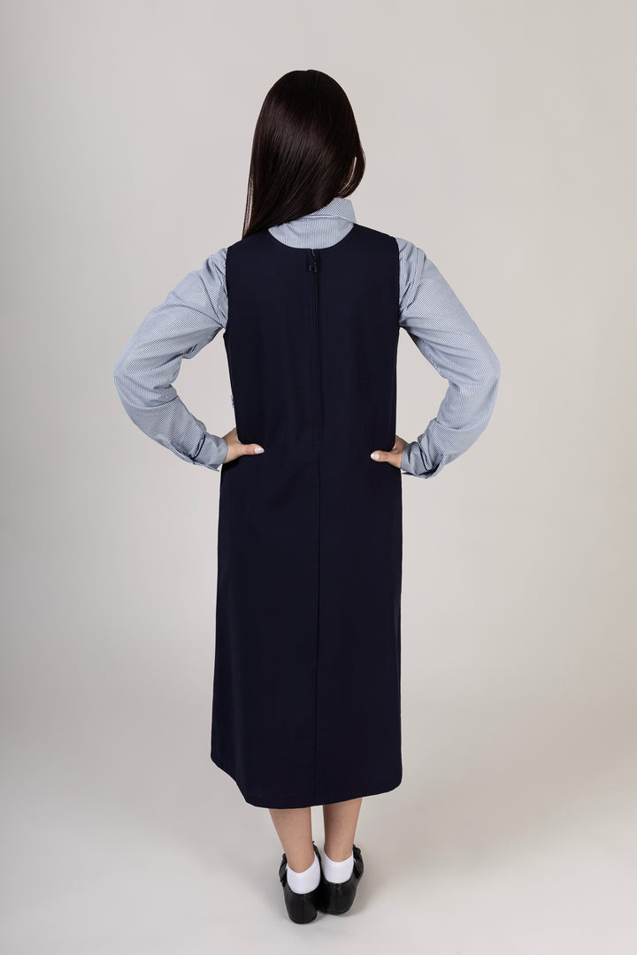 Navy Blue Uniform - Midi