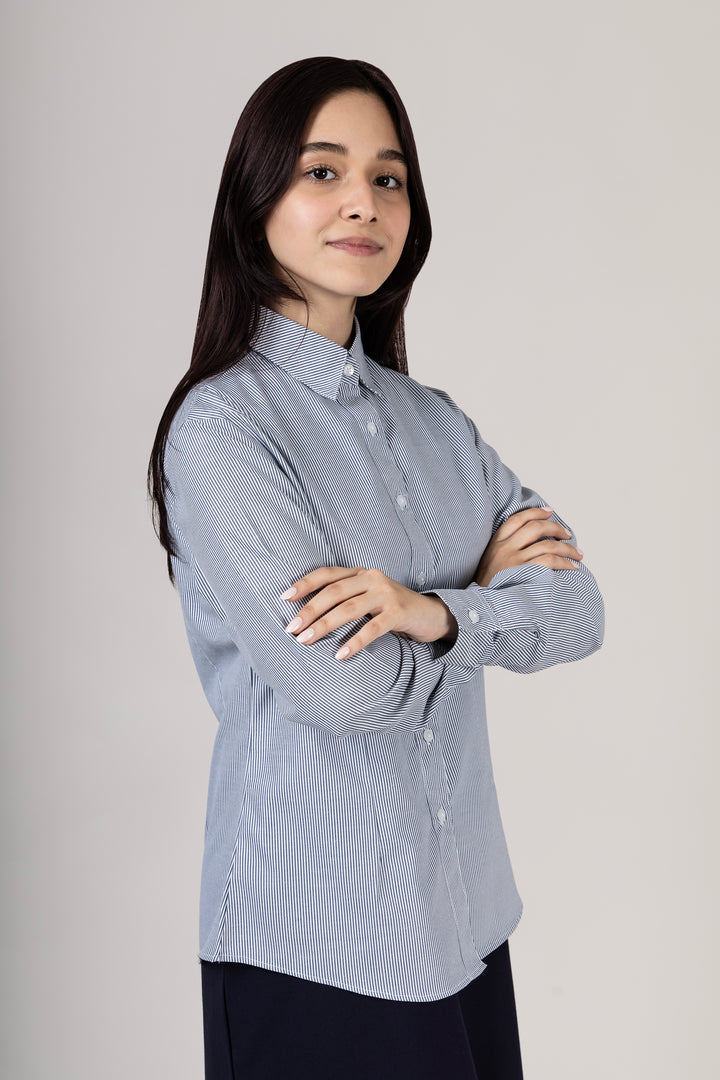 Navy Blue Shirt - Plain