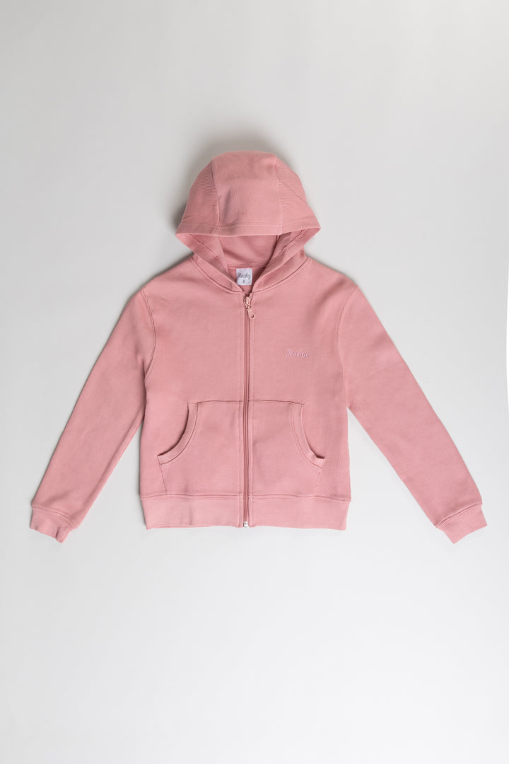 Pink Hooded Jacket