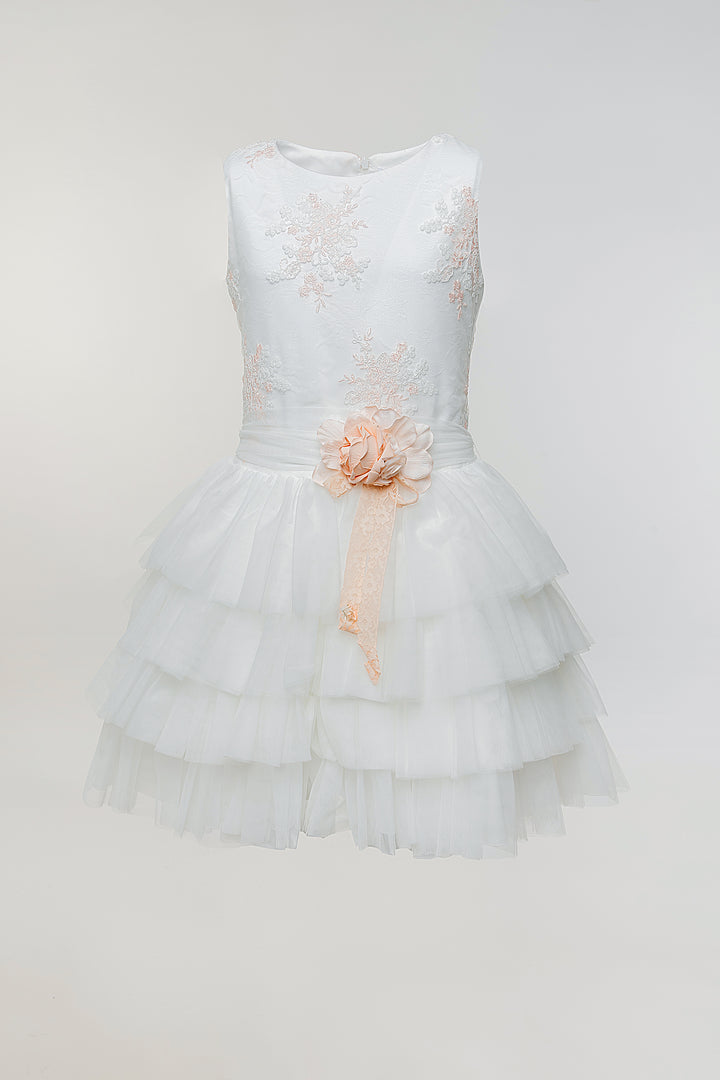 Beige Party Dress
