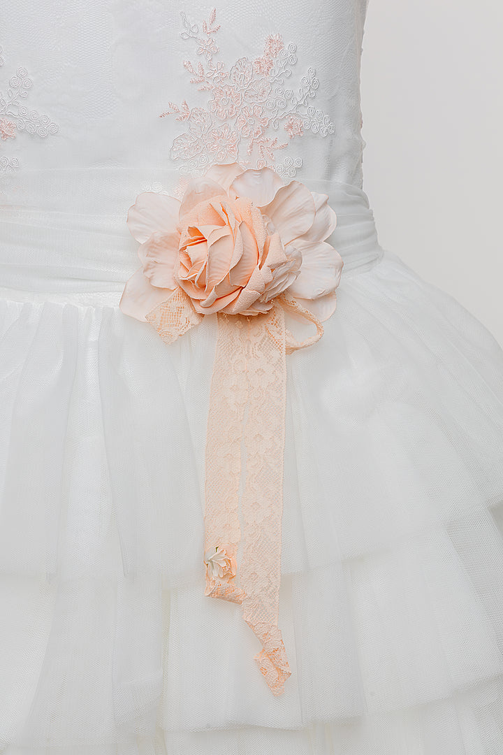 Beige Party Dress