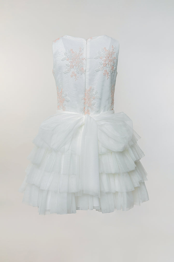 Beige Party Dress
