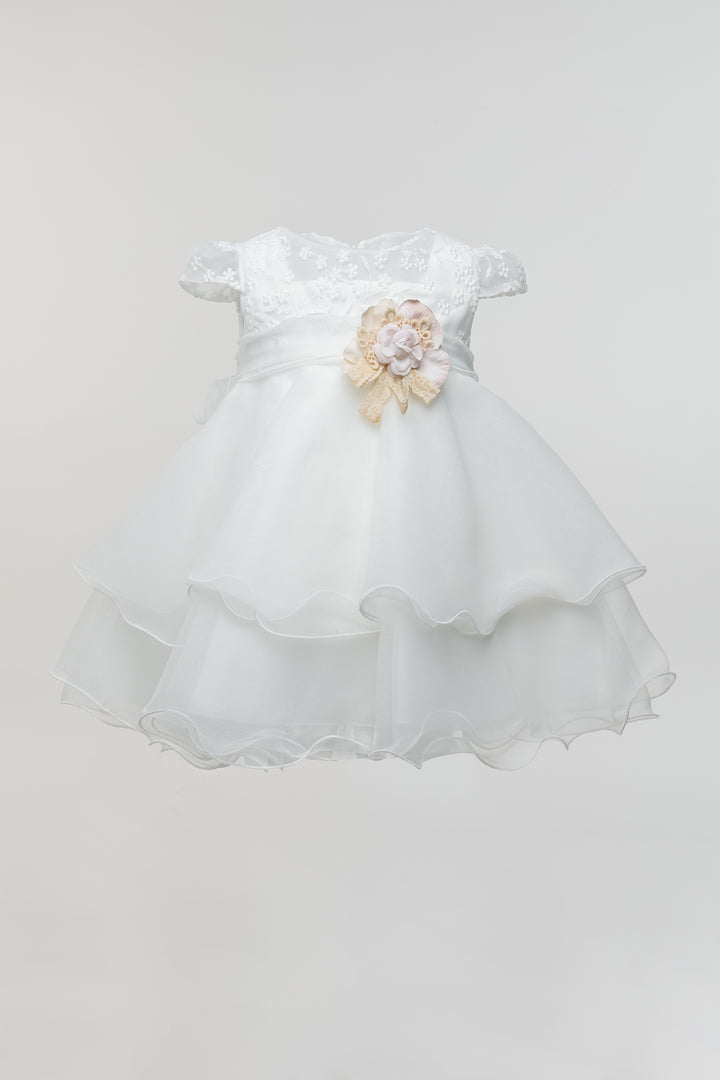 Beige Party Dress