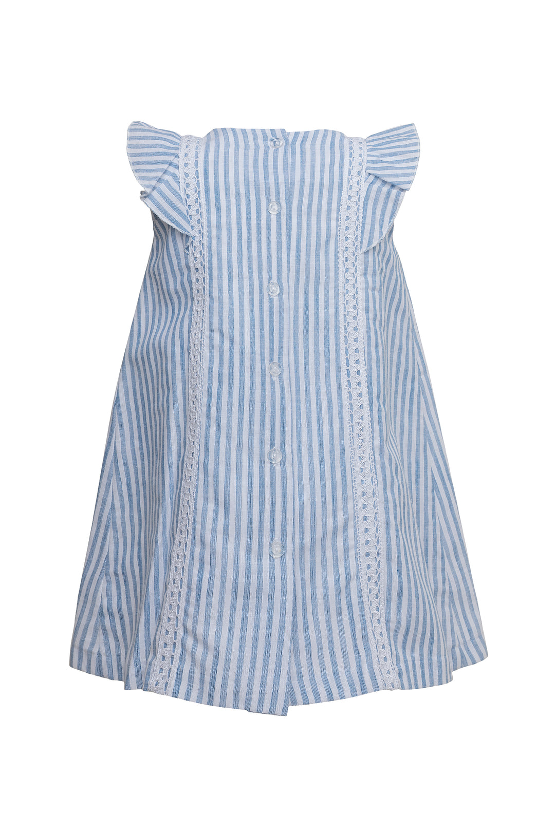 Blue and White Dress