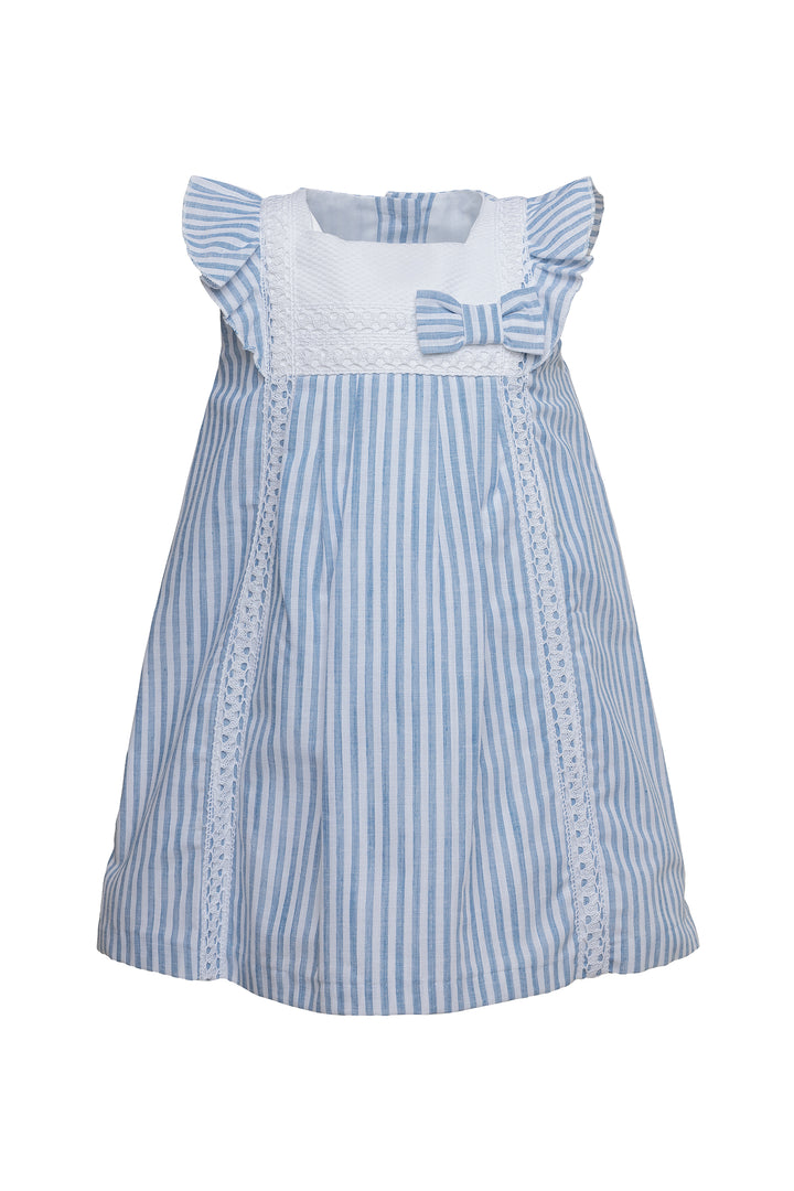 Blue and White Dress