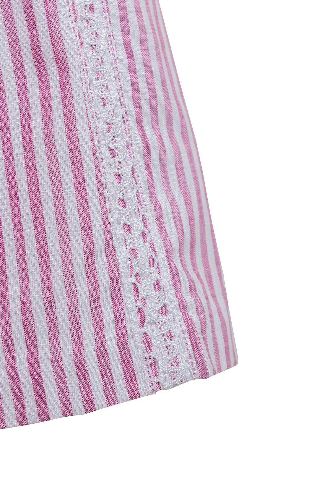 Pink and White Dress
