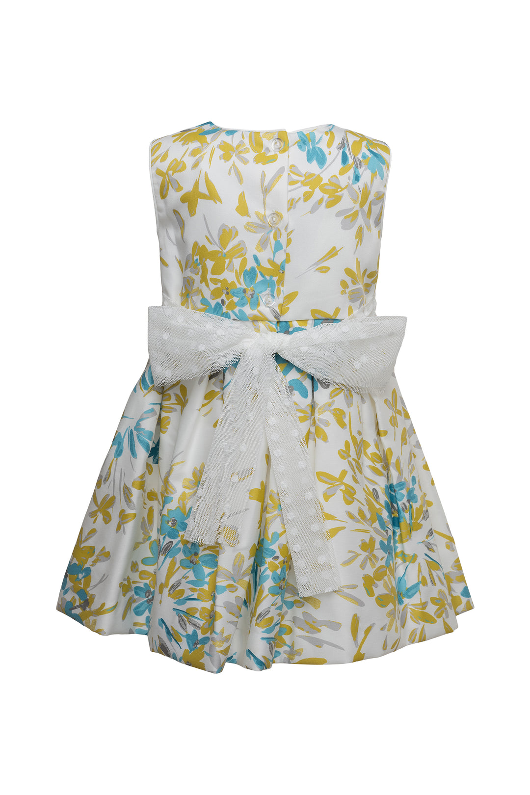 White and Yellow Dress