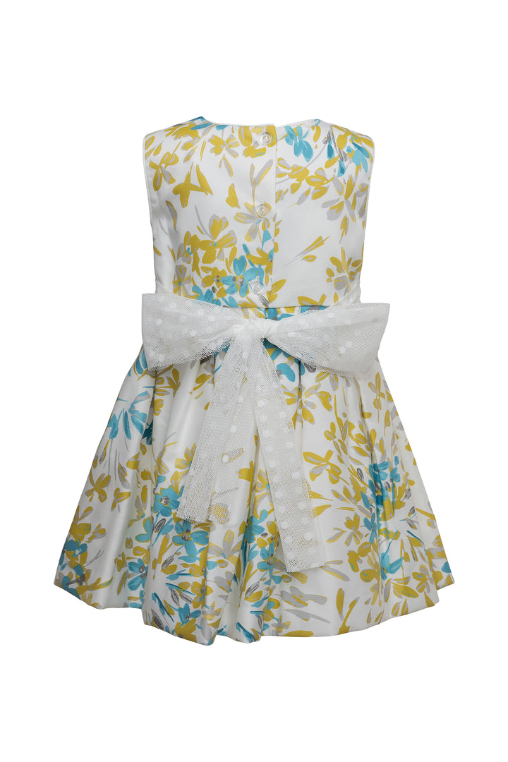 White and Yellow Dress