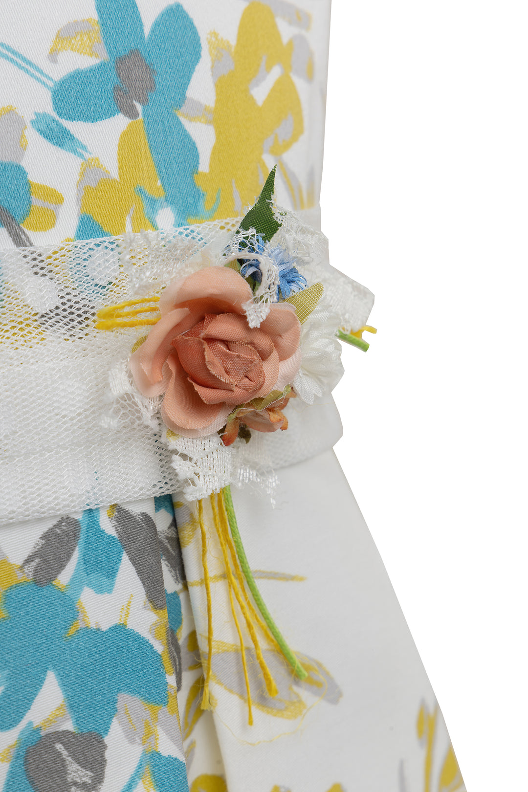 White and Yellow Dress