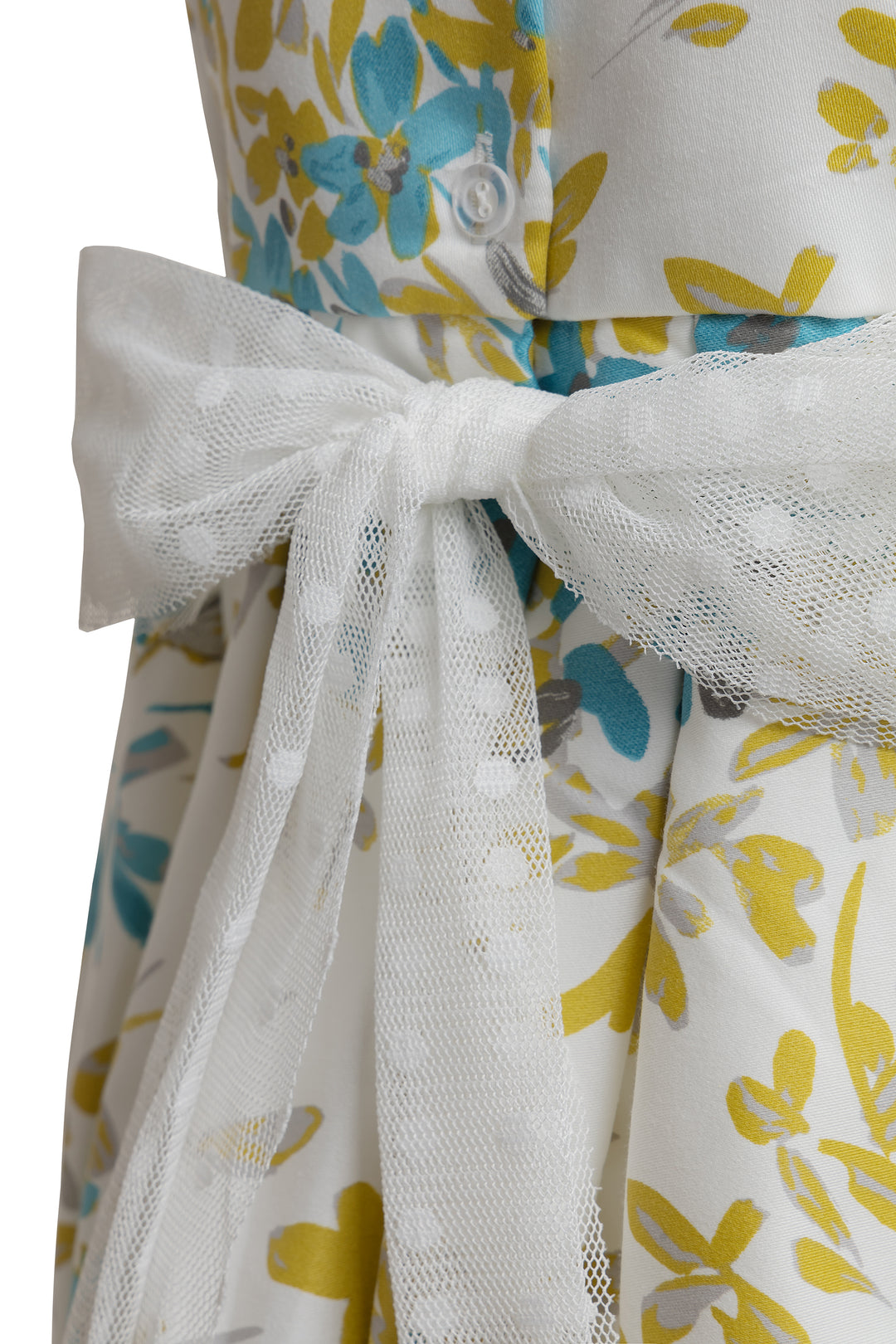 White and Yellow Dress