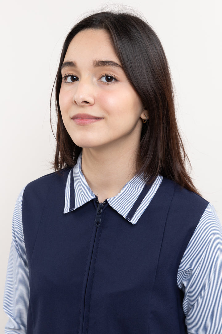 Navy Blue Secondary School Uniform