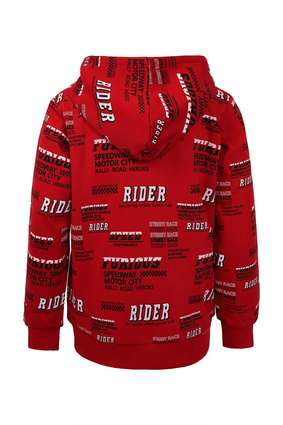 RED TRAINING SUIT BOYS