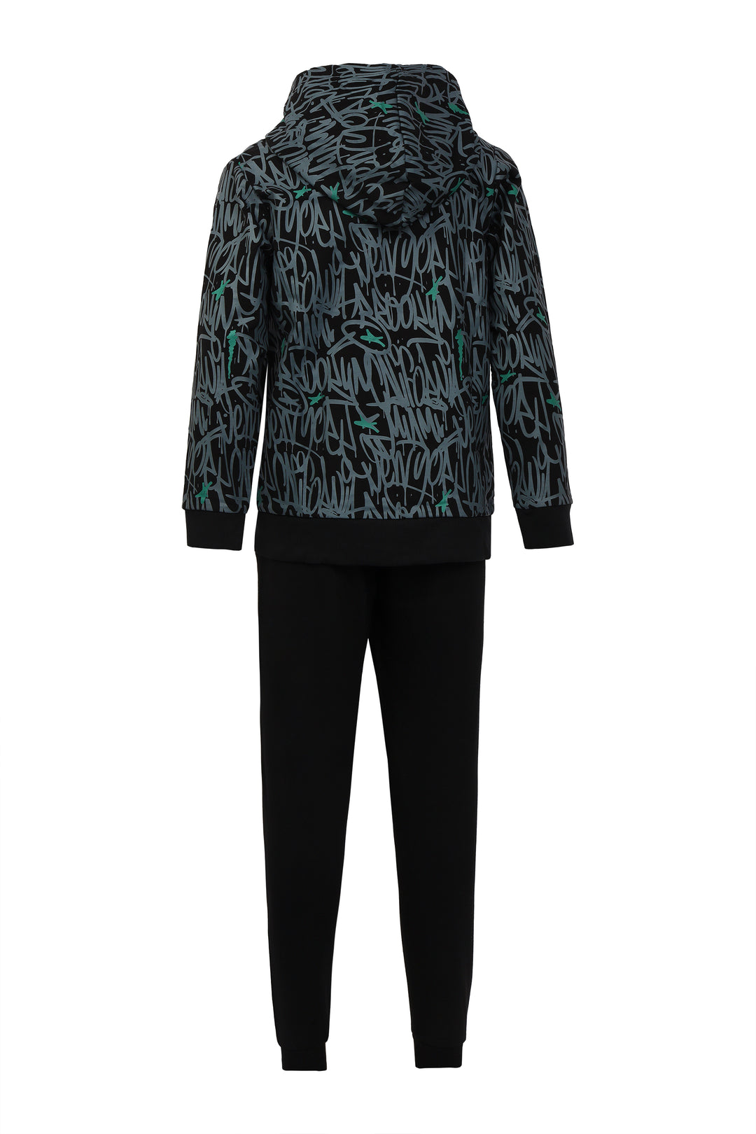 BLACK TRAINING SUIT BOYS