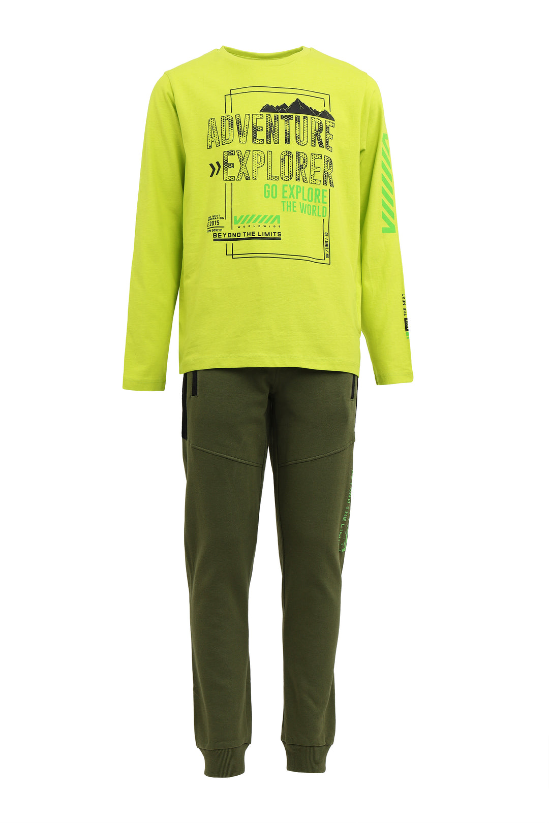 GREEN-D TRAINING SUIT BOYS