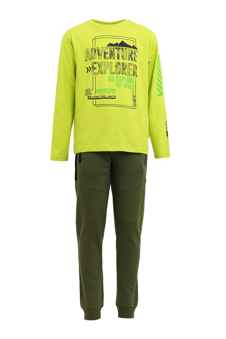 GREEN-D TRAINING SUIT BOYS