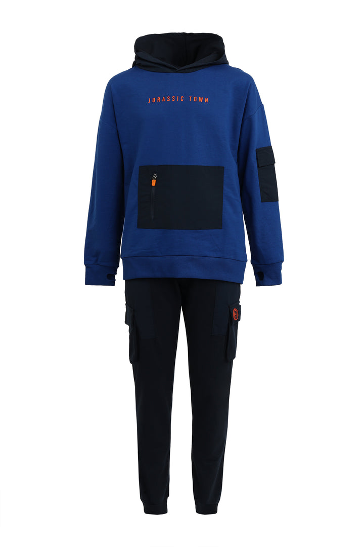 BLUE-D TRAINING SUIT BOYS