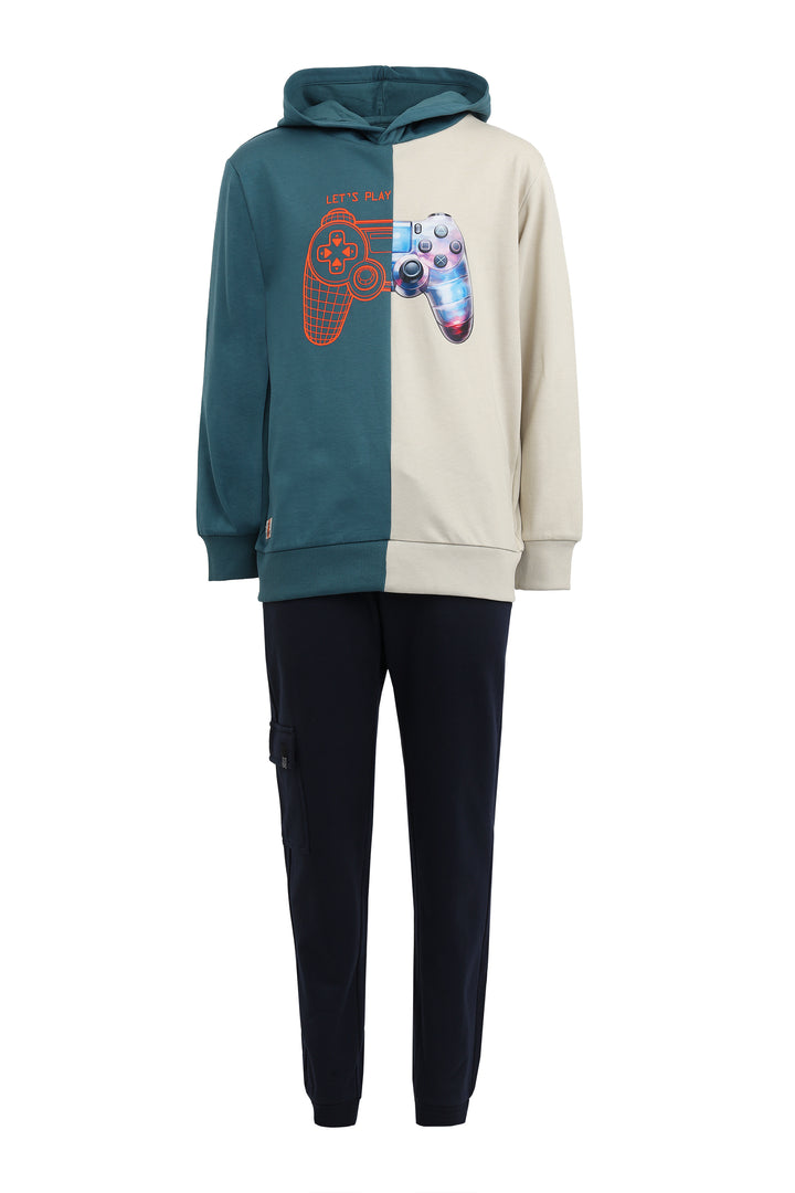 GREEN TRAINING SUIT BOYS