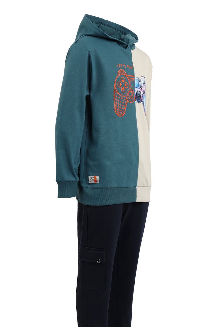 GREEN TRAINING SUIT BOYS