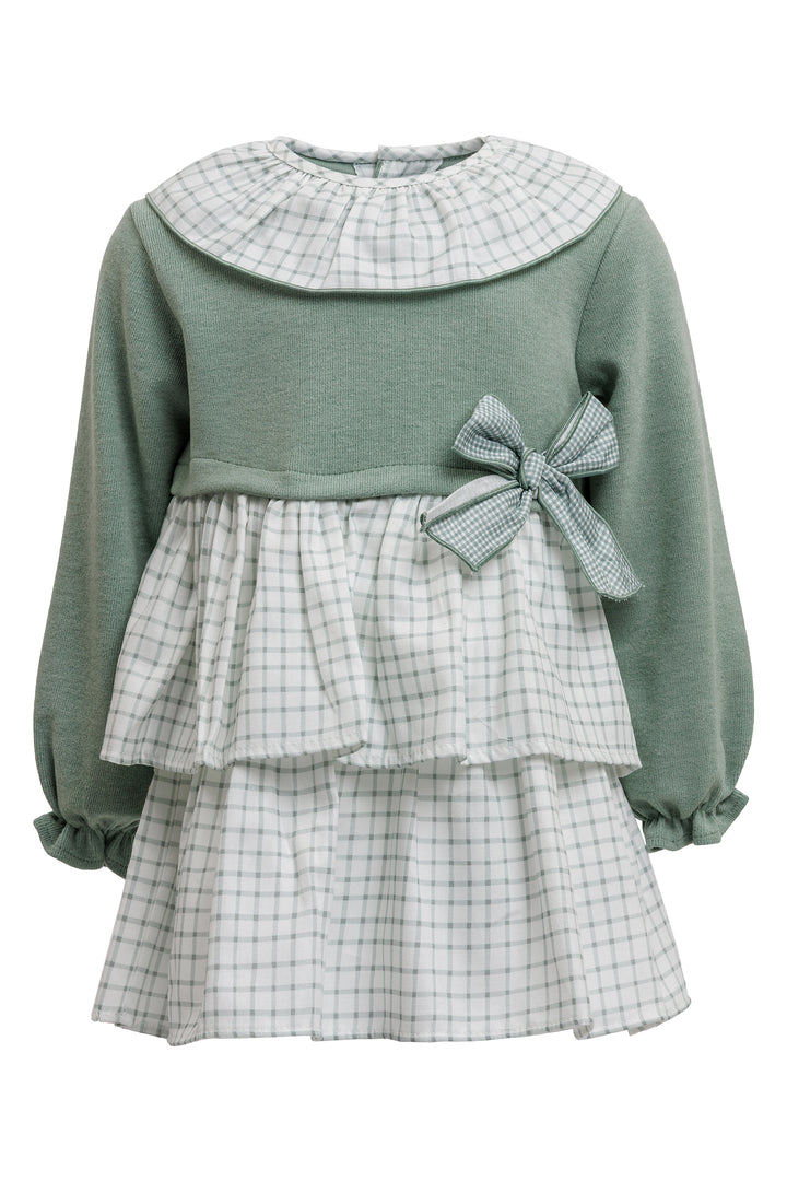 GREEN BABY DRESS