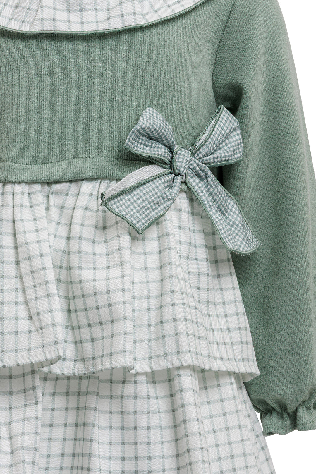 GREEN BABY DRESS
