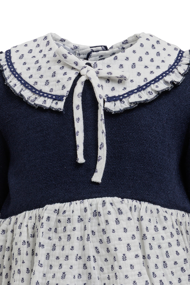 NAVY BLUE BABY DRESS