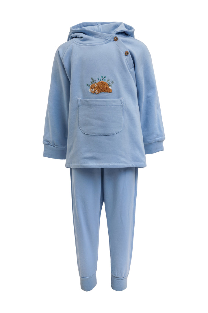 BLUE TRAINING SUIT BABY BOYS