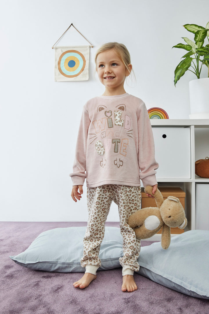 Beige and Pink Pyjama