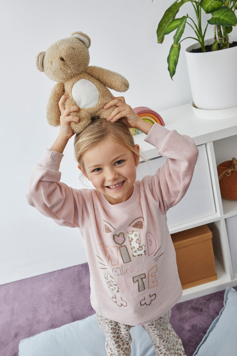 Beige and Pink Pyjama