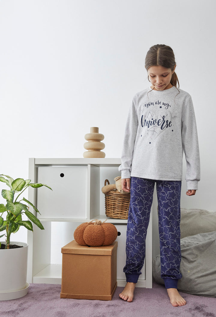 Gray and Purple Pyjama