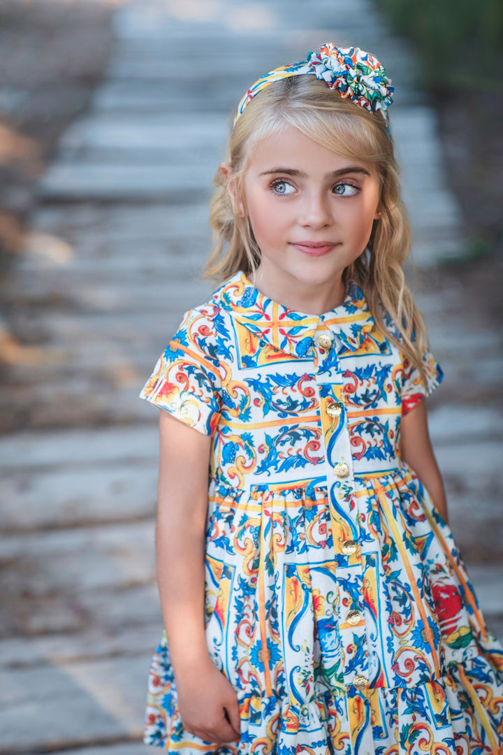 MULTI COLORS DRESS